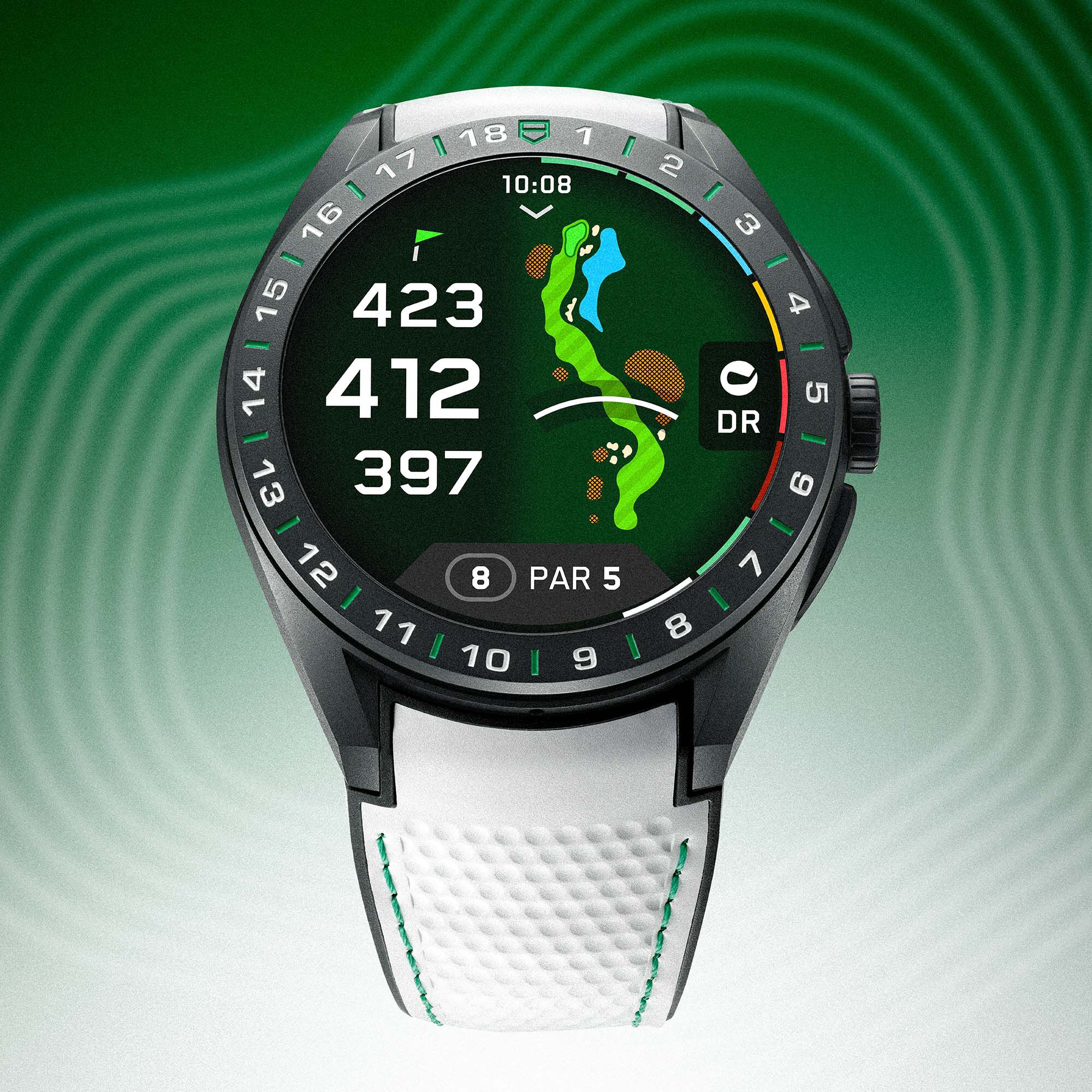 TAG Heuer GOLF EDITION GPSウォッチ TAG Heuer Connected Golf Edition Calibre E5 45 mm Titanium